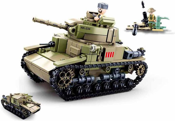 Actual product image Sluban WWII - Italian tank 2in1