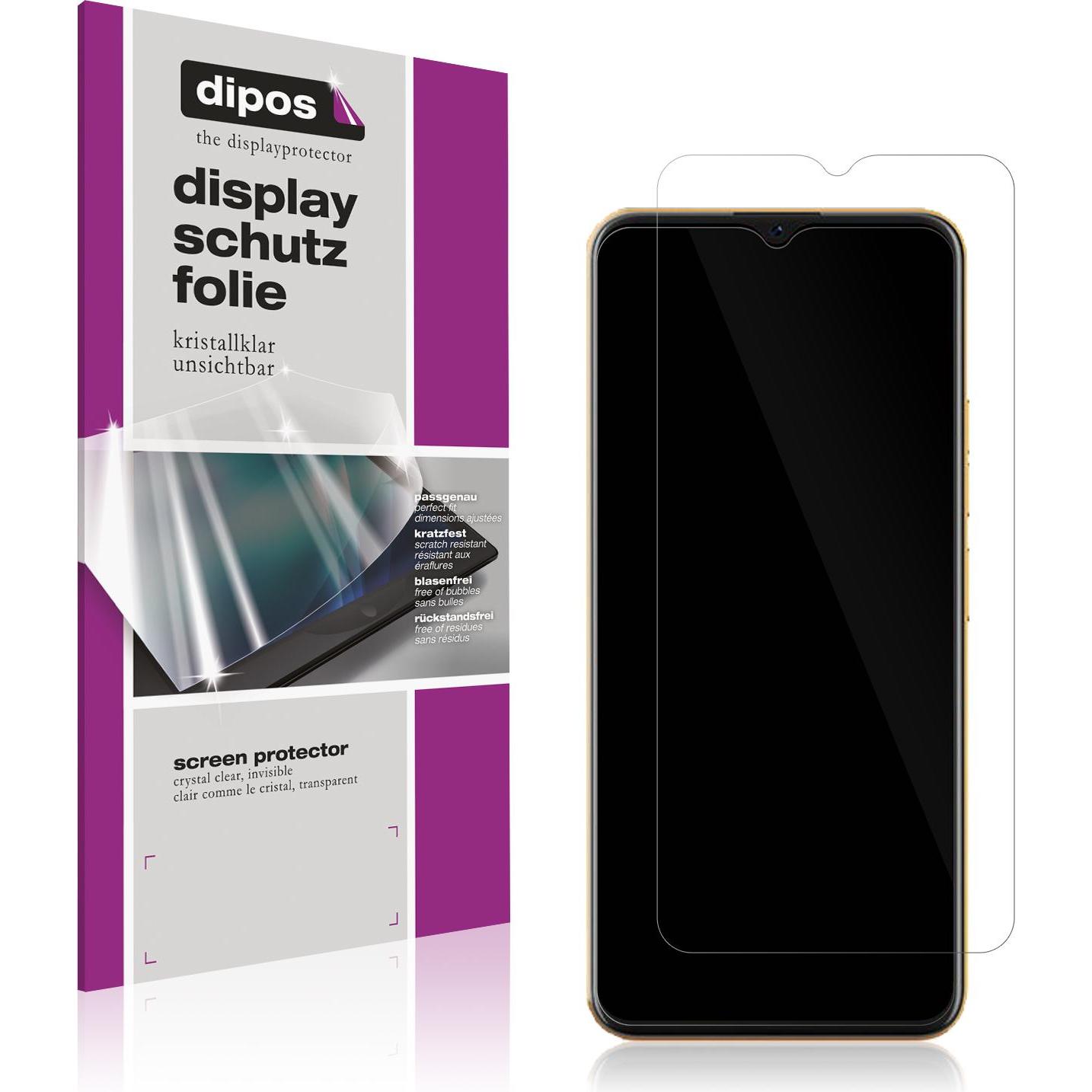Thumbnail - Dipos Displayschutzfolie Crystalclear (5 Stück, Coolpad Cool 20 Pro), Smartphone Schutzfolie, Transparent