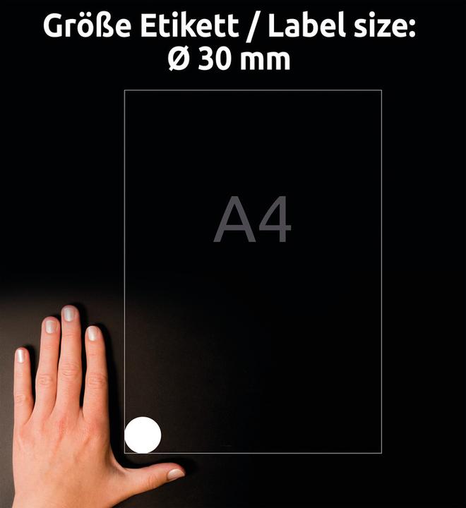 Actual product image Avery Weatherproof labels