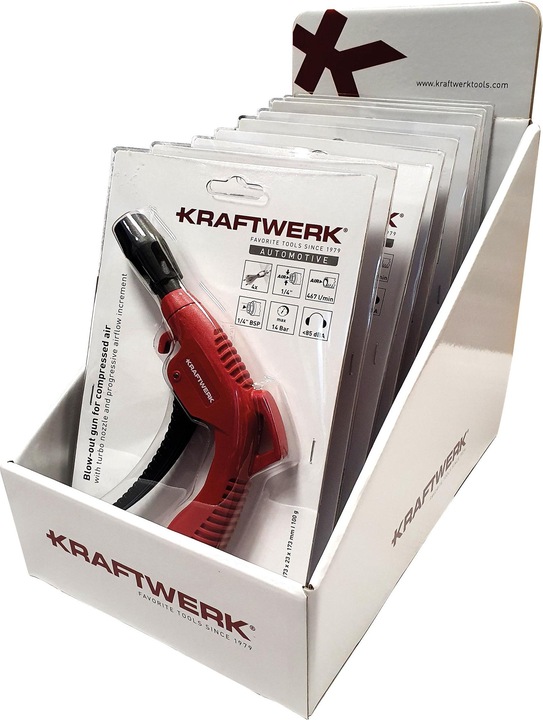 Image du produit Kraftwerk Présentoir Pistolet à air Turbo-Power