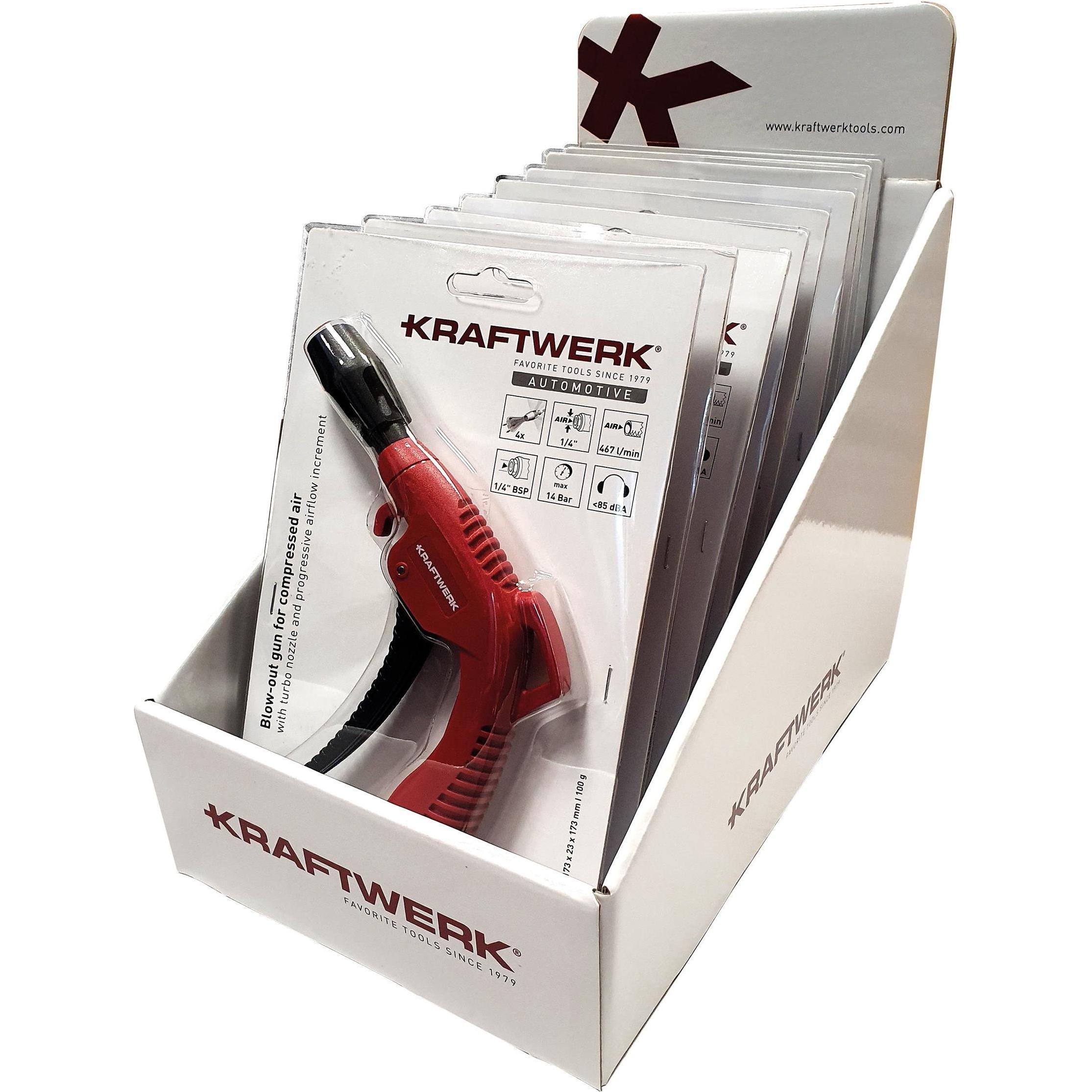 Kraftwerk, Druckluftaufsatz, Display Turbo-Power-Luftblaspistole