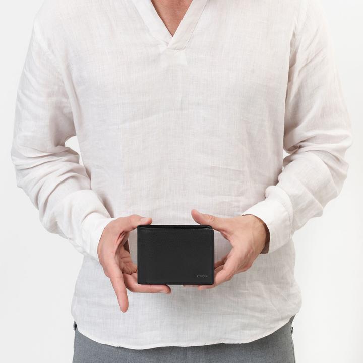 Produktbild Redolz Leather Essentials QF Geldbörse RFID Leder 12 cm ausklappbar