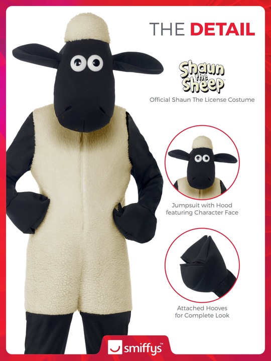 Produktbild Smiffys Shaun Das Schaf - Shaun the Sheep (110, 122)
