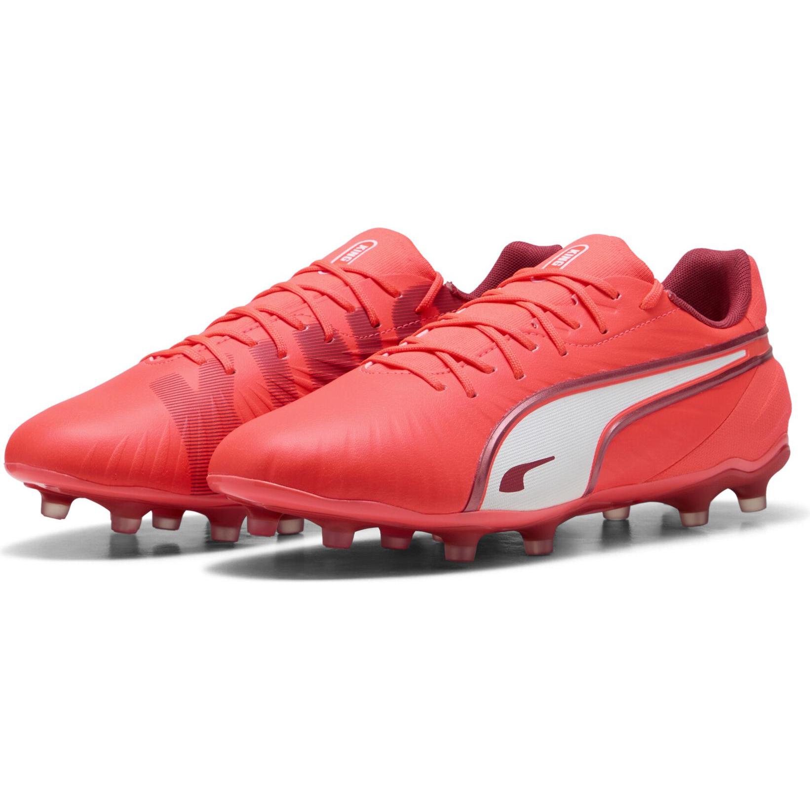 Puma, Herren, Fussballschuhe, King Match Fg/Ag (13), Rot