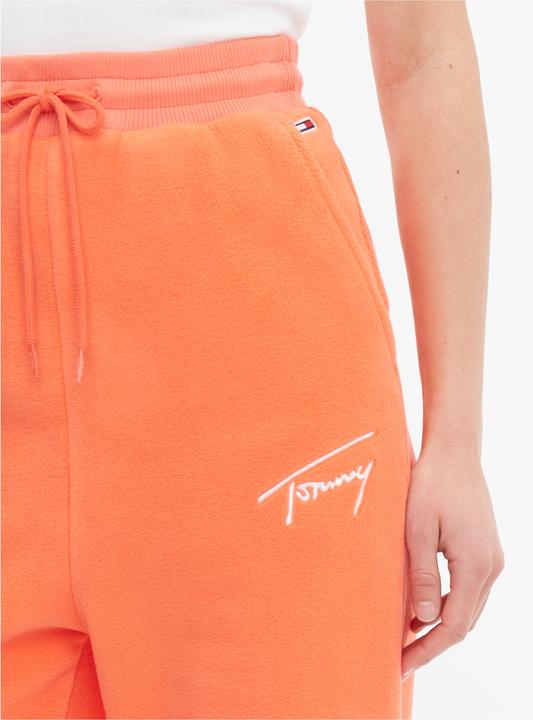 Actual product image Tommy Hilfiger Tommy Jeans - Women's Fleece Signature Sporty Trousers - Size S (S)