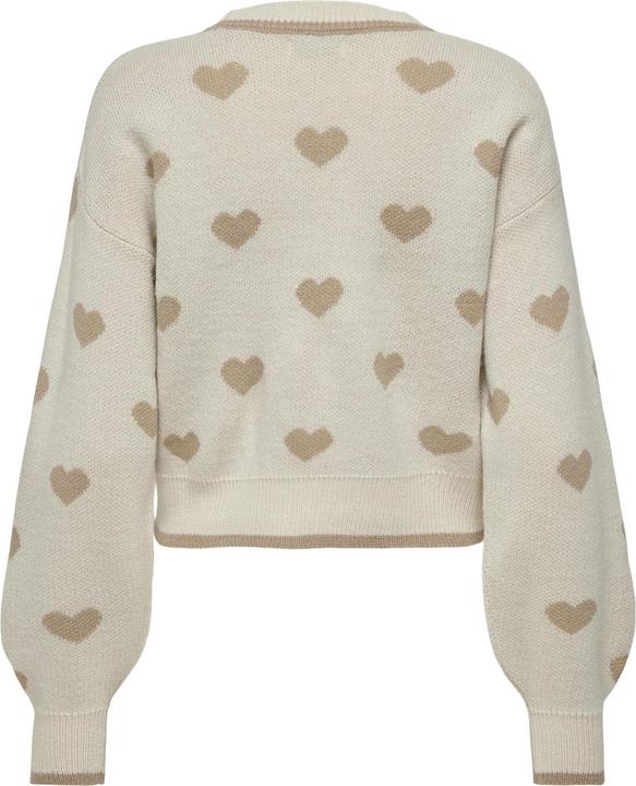 Produktbild JdY Knit Fit Rundhals Gerippte Ärmelbündchen Pullover Strickpullover (L)