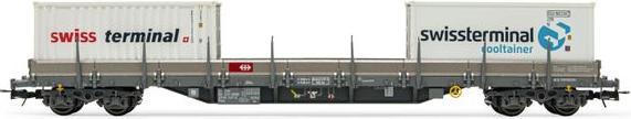 Image du produit Hornby Wagon à ranchers CFF avec 2x20 Swissterminal Ep.V (Piste H0)