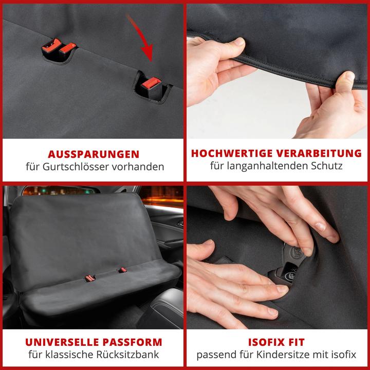 Immagine prodotto Walser Coprisedile auto in neoprene, protezione impermeabile per sedile posteriore a panchina