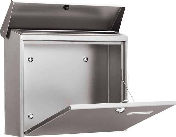Actual product image Burg Wächter Stainless steel letterbox AMRUM 3867 NI