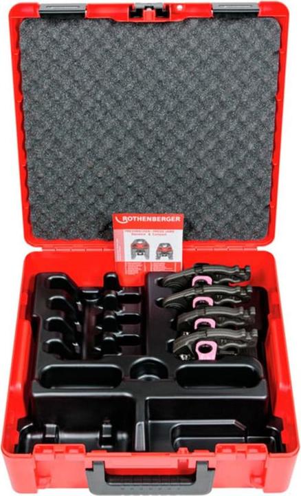 Rothenberger Pressbacken Set, Compact, >B< MaxiPro, 1/4-3/8-1/2-5/8"