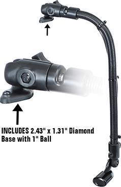 Produktbild RAM Mounts RAM POD 18Inch LONG TRANSDUCER