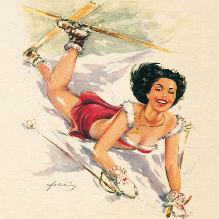 Image du produit Pin Ups 2024 (Couverture rigide, Espagnol, Français, Tchèque, Italien, Néerlandais, Polonais, Allemand, Anglais)