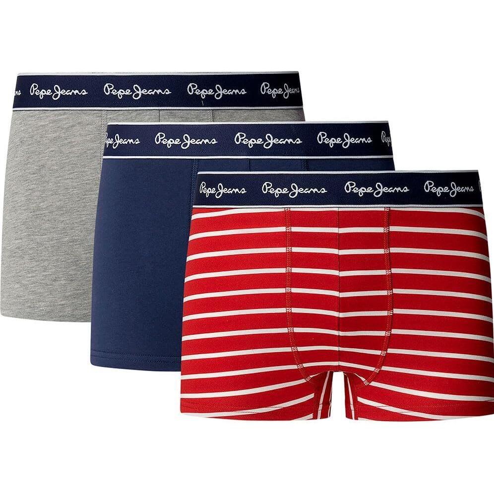 Pepe Jeans, Herren, Unterhosen, TK (x3), Rot, (M)