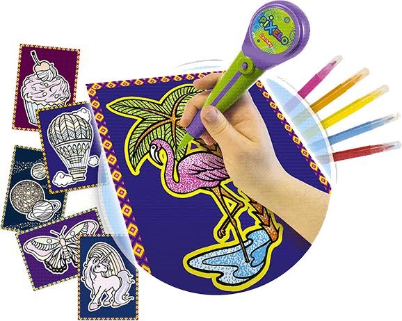 Image du produit Lansay Pixelo Coffret Fluo (Fr-En)
