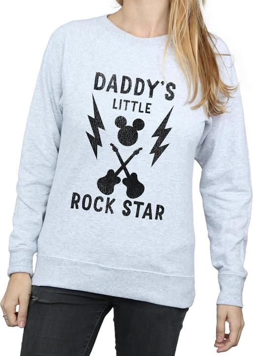 Produktbild Disney Mickey Mouse Daddy's Rock Star Sweatshirt (L)