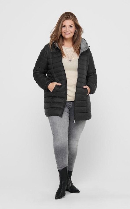 Produktbild Only Lange Curvy Steppjacke (L)