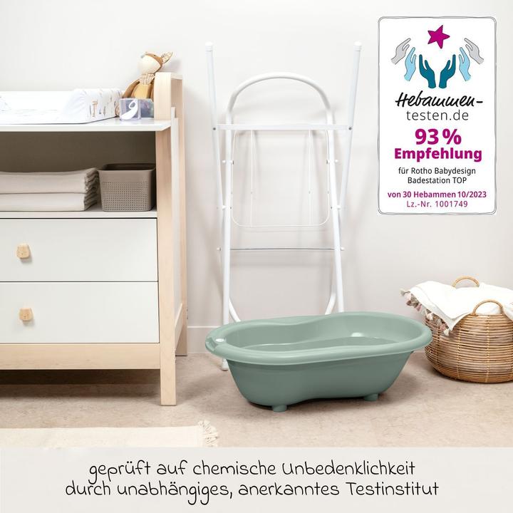 Actual product image Rotho Babydesign Babybadewannen & Badeeimer Baby-Badewanne Tilo - mit Anti-Rutschmatte