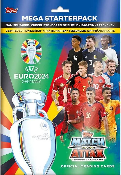 Produktbild Topps Euro 2024 Starterpack (Deutsch, Englisch, Französisch, Italienisch, Schweizerdeutsch, Booster Pack)