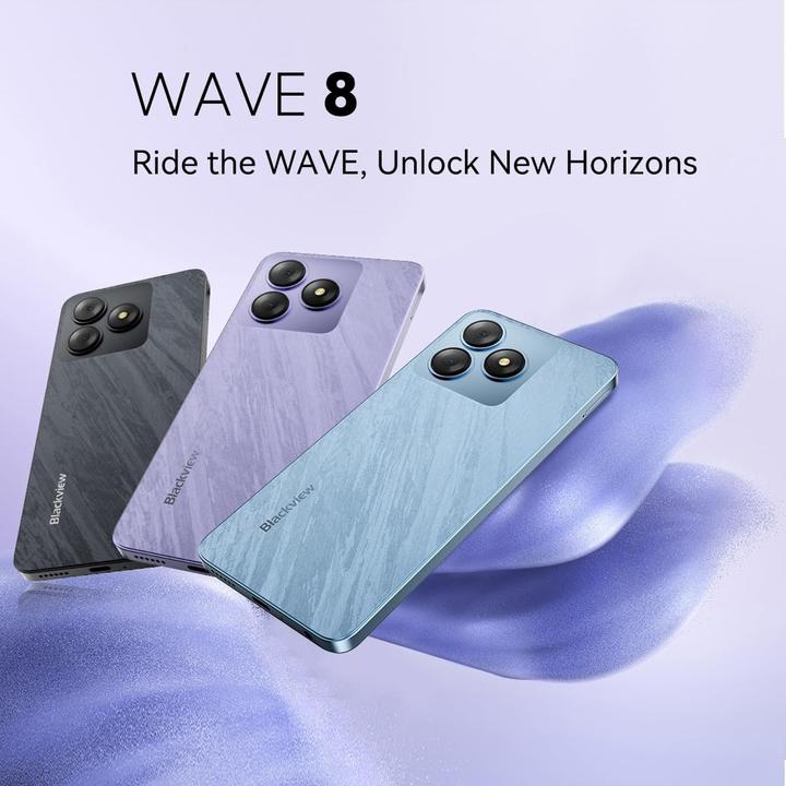 Produktbild Blackview Wave 8 (256 GB, Violett, 6.56", Dual SIM, 4G)