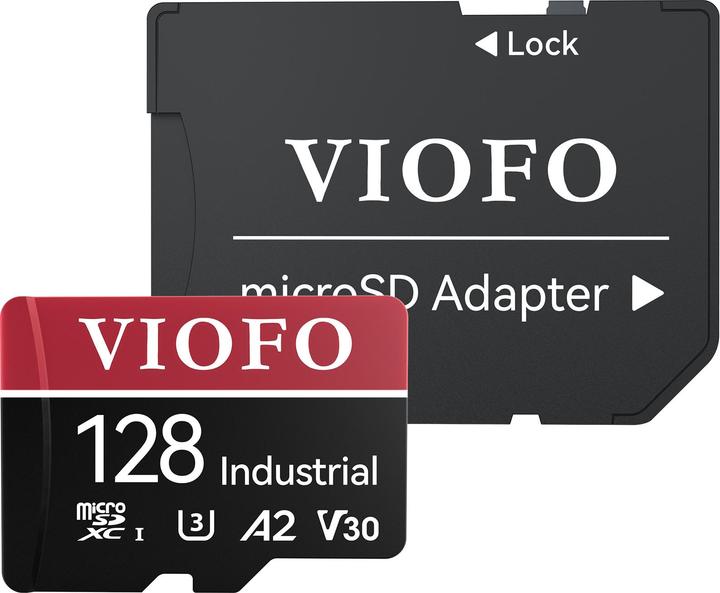 Viofo 128GB memory card (128 GB, microSD)