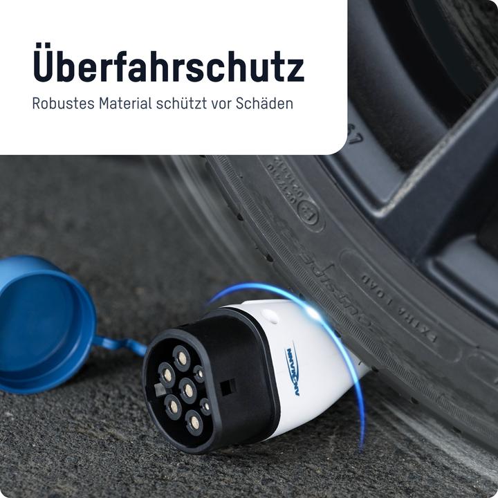 Actual product image Ansmann 1900-0120 Car Charging Cable 22kW Type2 7,5m (Type 2, 22 kW, 7.50 m)
