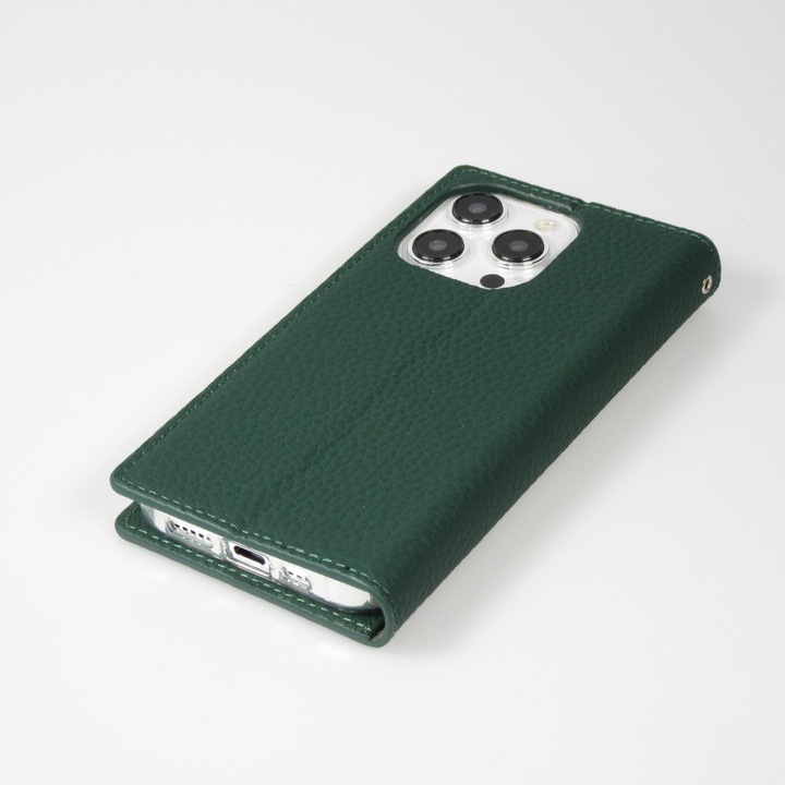 Produktbild PhoneLook Hülle Flip 3D echtes genarbtes Rindsleder (Apple iPhone 15 Pro Max)
