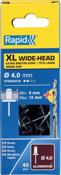 Produktbild Rapid XL Blindniete Ø 4,0 x 16 mm