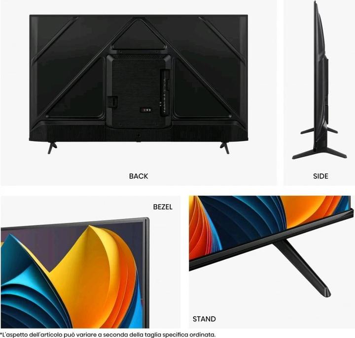 Actual product image Hisense TV 65E79NQ Qled Smart TV 65 inches (65", LED, QLED, 4K)