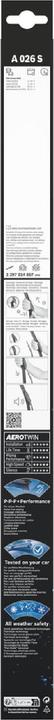 Produktbild Bosch Automotive Wischblatt Aerotwin Paar A026S