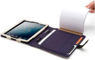 Immagine prodotto booq pad, custodia con integratore. blocco note per iPad (iPad 2011 (2° gene))