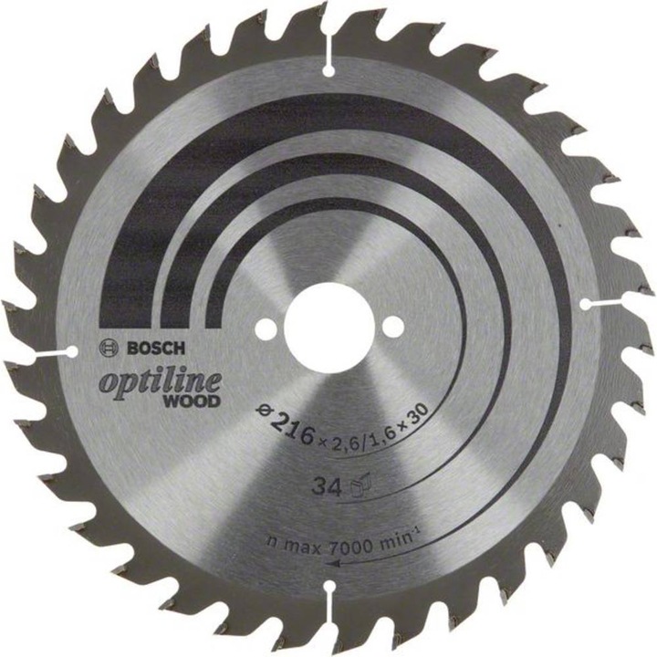 Immagine prodotto Bosch Professional Zubehör Lama circolare per legno PRO, 216 x 2,6 x 30 mm