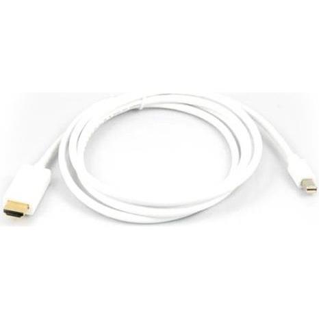 Thumbnail - MicroConnect Mini Displayport-HDMI M-M, 5m (5 m, DisplayPort, HDMI), Video Kabel