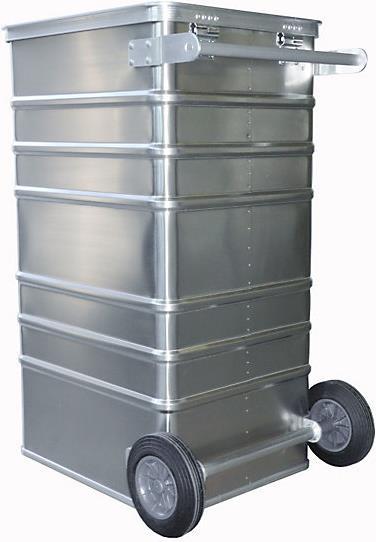 Actual product image kaiserkraft Aluminum data disposal container