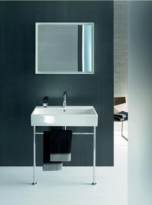 Produktbild Duravit Waschtisch VERO AIR m ÜL HLB 800x470mm 1 Hahnloch weiss WG (470 mm, 800 mm)