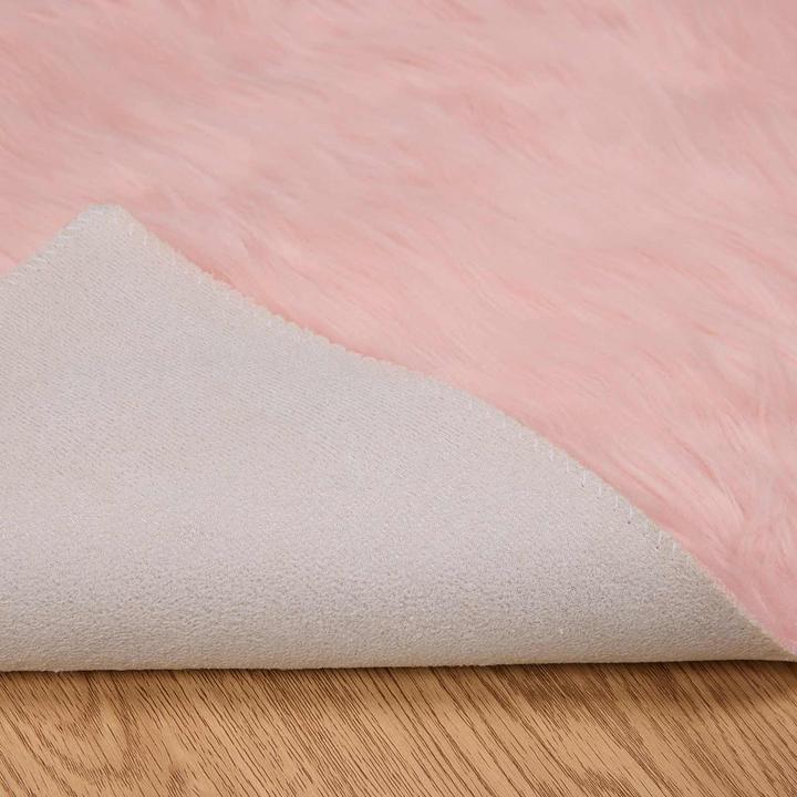 Produktbild vidaXL Kunstschaffell Teppich (100 x 200 cm)