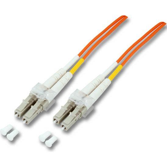 EFB Elektronik Duplex Jumper LC/LC 50/125µ,0,5 Meter, ECOFIBER, OM2, LSZH (0.50 m), Netzwerkkabel