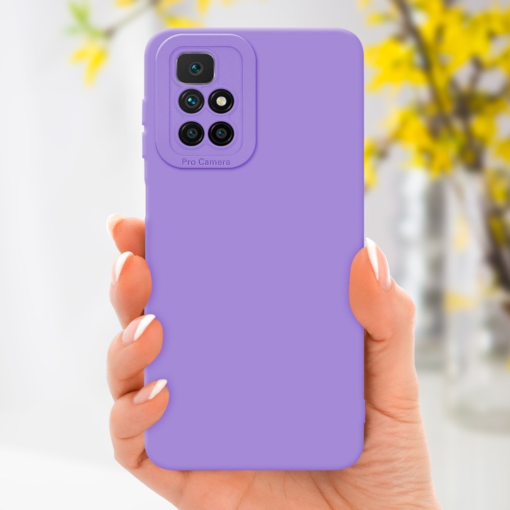 Actual product image Cadorabo Cover for Xiaomi RedMi 10 in TPU Fluid LM162 Style (Xiaomi Redmi 10)