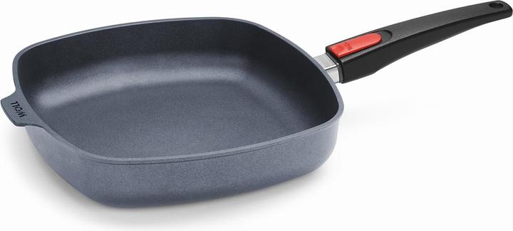 Produktbild Woll 1628 DPI Diamond Lite Guss-Hochrandpfanne, mit abn. Stiel, 28cm, Induktion (28 cm, Bratpfanne, Aluminiumguss)