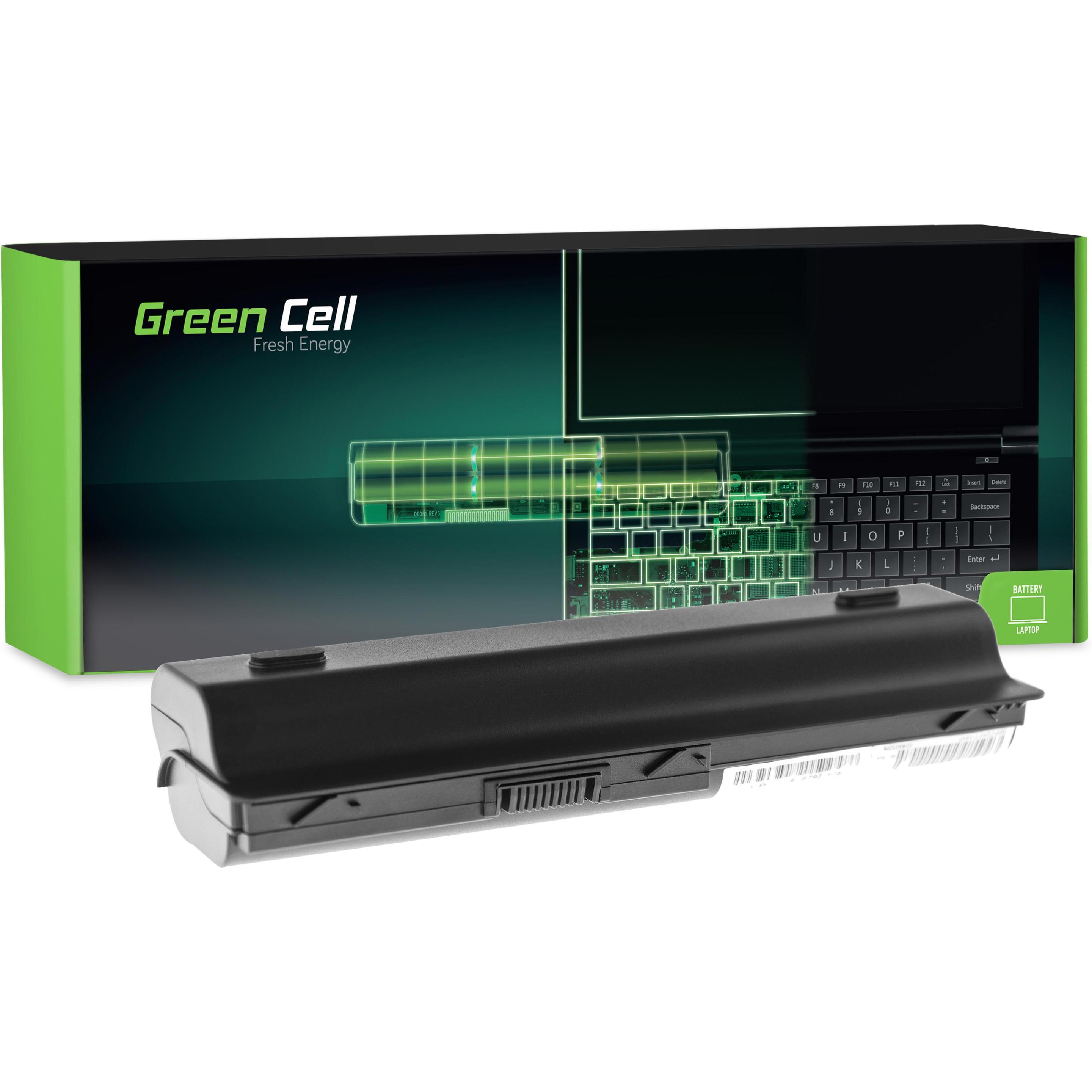 GreenCell Cell HP26 Notebook-Ersatzteil Akku (12 Zellen, 8800 mAh), Notebook Akku, Schwarz