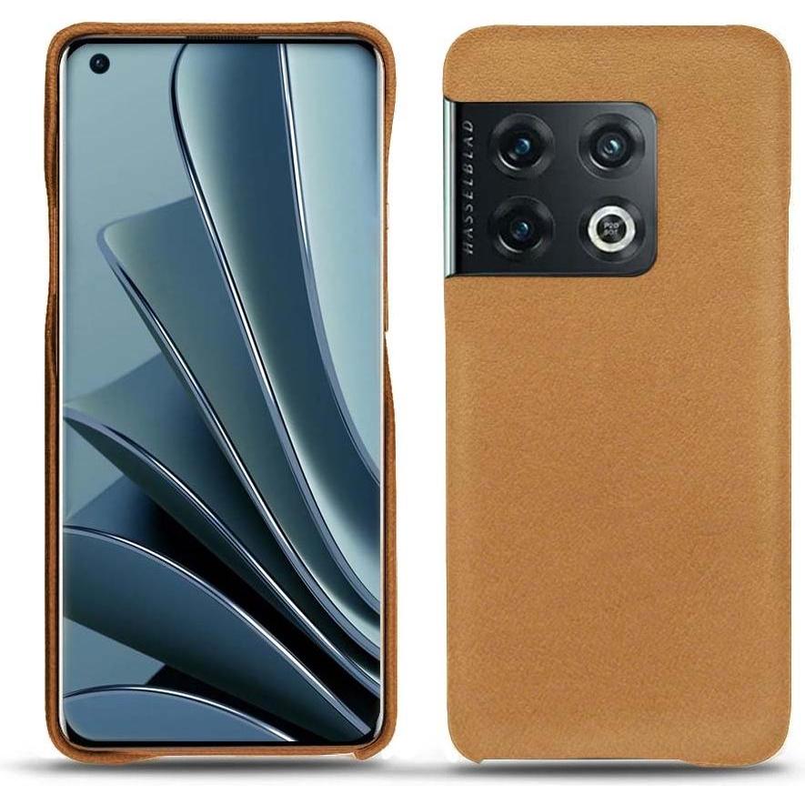 Thumbnail - Noreve Lederschutzhülle (OnePlus 10 Pro), Smartphone Hülle, Braun