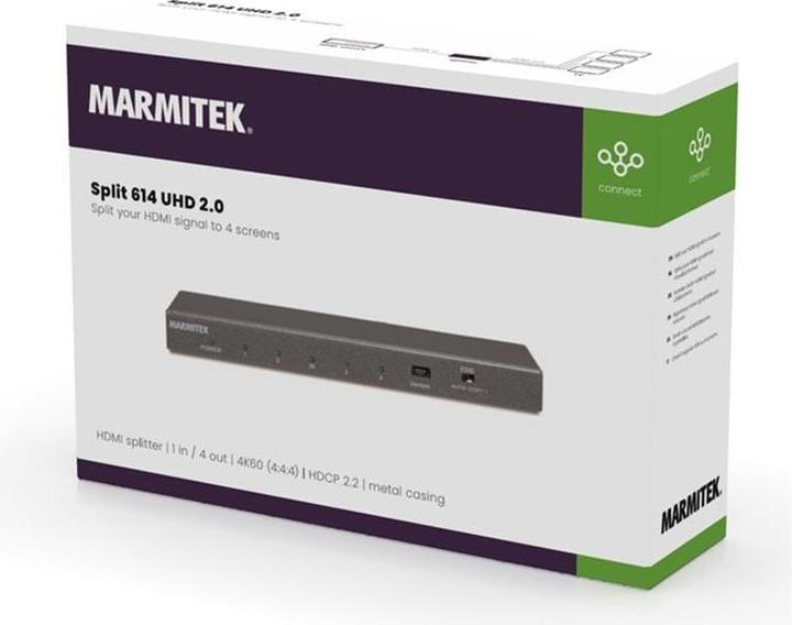 Productafbeelding Marmitek Split 614 UHD 4K HDMI verdeler