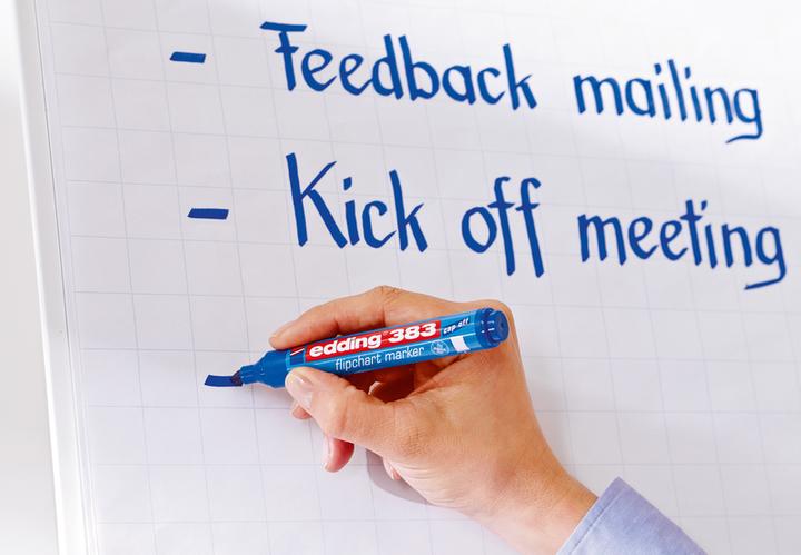 Produktbild Edding Flipchart Marker 383 (Blau, 5 mm, 1 x)