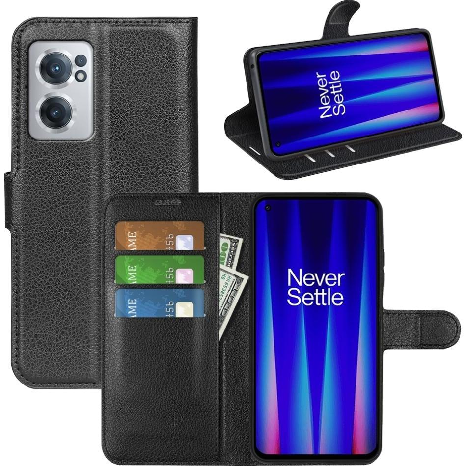 Thumbnail - Screenguard OnePlus Nord CE 2 5G Leather Guard Lederhülle (OnePlus Nord CE 2 5G), Smartphone Hülle, Schwarz