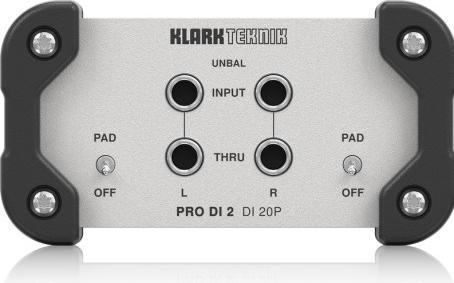 Produktbild No Name Teknik PRO DI 2 DI 20P passieve DI-box