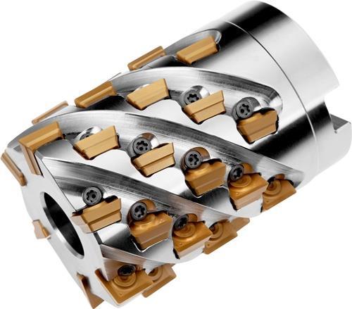 Actual product image Pramet Cylindrical end mill ISO 50T05R-C90SD12X55 D.22mm clockwise rotation Cutting d.50mm