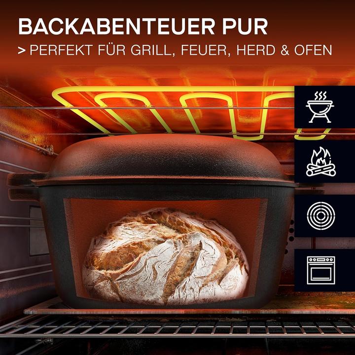 Image du produit Besok Gusseisen-Brotbacktopf
