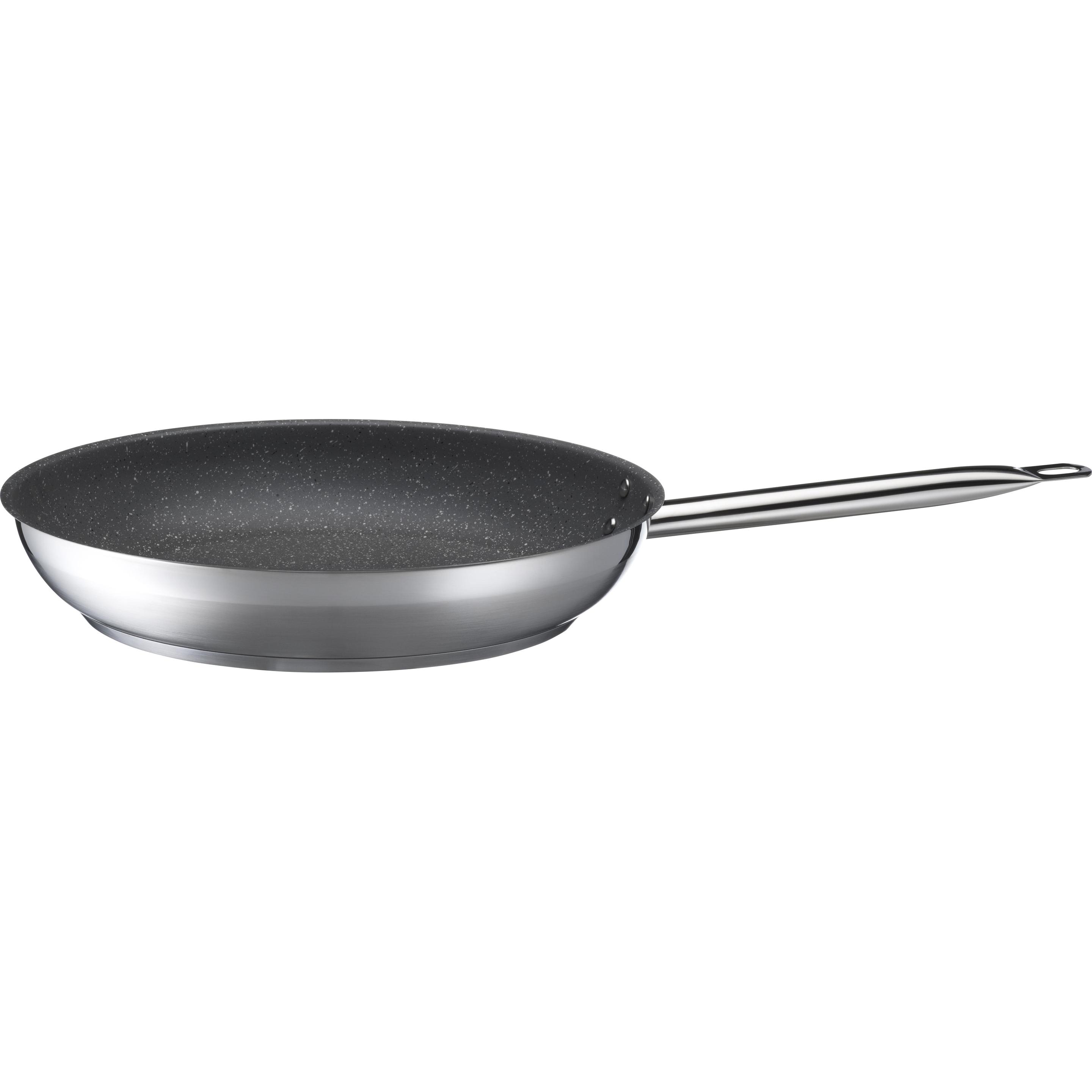 Mäser Professional Granitec, Pfanne + Kochtopf, Schwarz, Silber