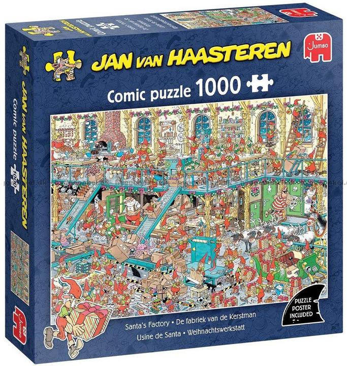 Jan van Haasteren - Santa's Factory (1000 pieces) (1119802028) (1000 pieces)