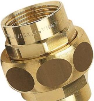 Produktbild Sanha PURAFIT union 2 mf/mf. - m.pakn..Siliciumbronze.Blyfri.