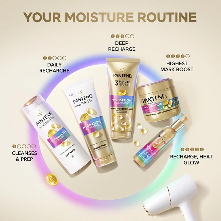 Actual product image Pantene Prov Hydration Recharge 3 Minute Miracle 220 Ml (220 ml)